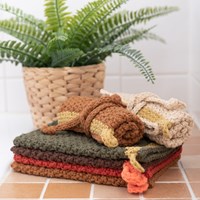 Haakpatroon Yarn and Colors Be Gentle Washcloths