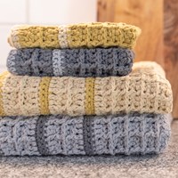 Yarn and Colors Be Gentle Kitchen Cloths