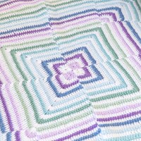 Yarn and Colors Amazing Staggered Stripes Blanket