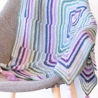 Yarn and Colors Amazing Staggered Stripes Blanket