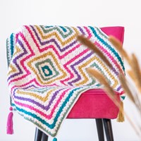 Yarn and Colors Amazing C2C Blanket Haakpakket 094