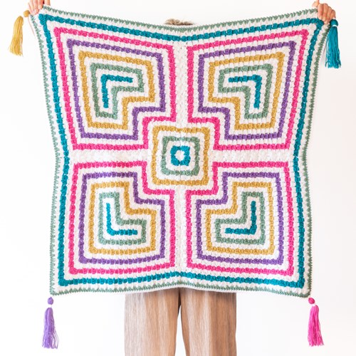 Yarn and Colors Amazing C2C Blanket Haakpakket 001-3