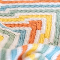 Yarn and Colors Square Darts Blanket