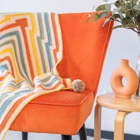 Yarn and Colors Square Darts Blanket