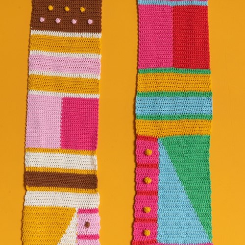 Yarn and Colors Graphic Scarf Haakpakket