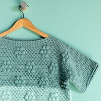 Yarn and Colors Spring Flowers Tee Haakpakket M 1 Glass-3
