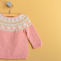 Yarn and Colors Hanna Sweater Breipakket 1 Old Pink-3