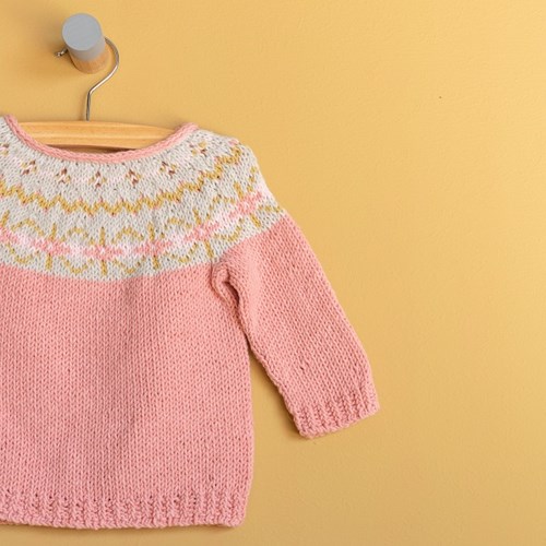 Yarn and Colors Hanna Sweater Breipakket 1 Old Pink-3