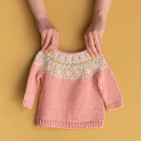 Yarn and Colors Hanna Sweater Breipakket 1 Old Pink-2