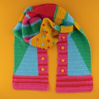 Yarn and Colors Graphic Scarf Haakpakket