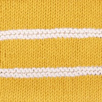 Yarn and Colors Striped Jumper Reversed Breipakket 1 XL Sunflower