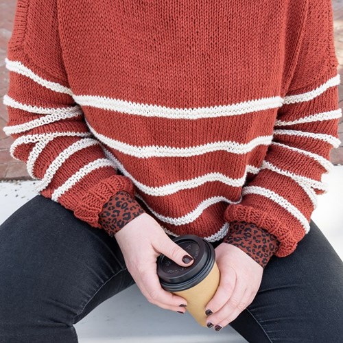 Yarn And Colors Striped Jumper