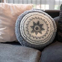 Reversible Droomkussen Rond Haakpakket