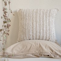 Yarn and Colors Be Gentle Cushion 004 Birch Haakpakket-2