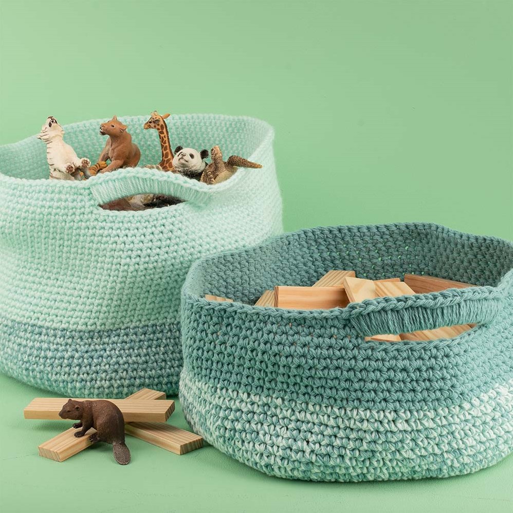 Haakpatroon Yarn And Colors New Basic Basket Amazing Wolplein Nl