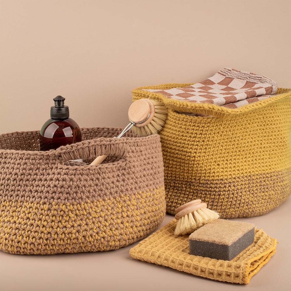 Haakpatroon Yarn And Colors New Basic Basket Amazing Wolplein Nl