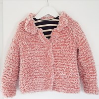 Kids Cardigan Stella Durable Furry
