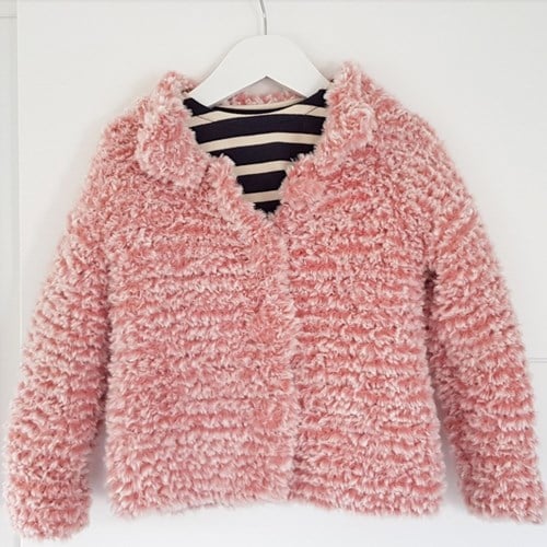 Kids Cardigan Stella Durable Furry