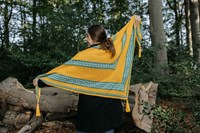 Durable Autumn Mosaic Shawl CAL Garenpakket 233 Aurelia-3