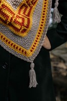 Durable Autumn Mosaic Shawl CAL Garenpakket 234 Tortora-2