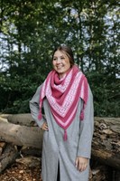 Durable Autumn Mosaic Shawl CAL Garenpakket 235 Rosa