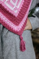 Durable Autumn Mosaic Shawl CAL Garenpakket 235 Rosa-2