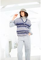 easy fair isle effect