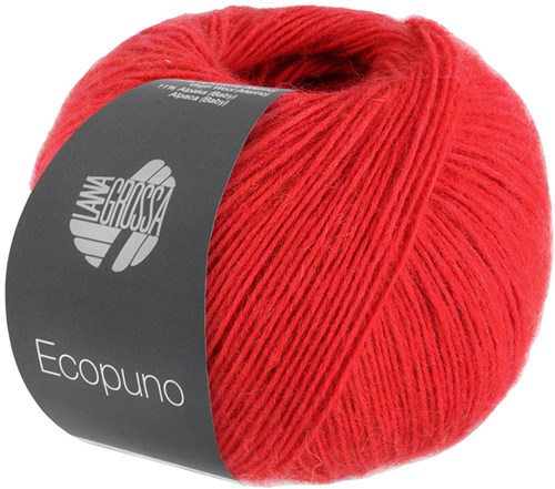 Lana Grossa Ecopuno 100 Rood