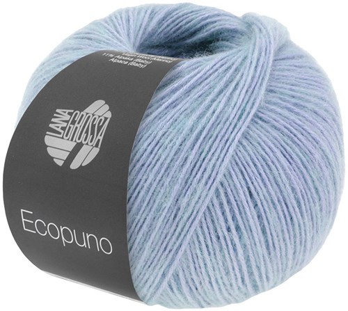 Lana Grossa Ecopuno 207 Pastel Blauw