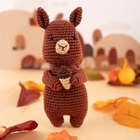 Eekhoorn Evita - Yarn and Gingertea Garen- en Haakpakket | Wolplein.nl