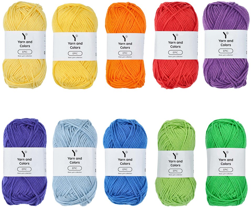 Yarn and Colors Epic Color Pack 015 Wolplein Alles voor haken en breien