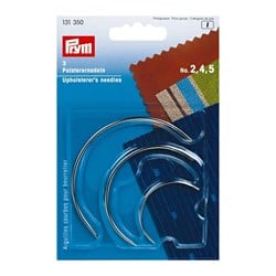 Prym Gebogen Stoffeerdersnaalden No. 2-4-5 Zilver