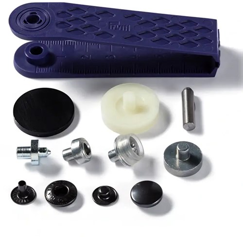 Prym Naaivrije Drukknopen Anorak 12 mm 01 Oudmessing-2