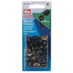 Prym Naaivrije Drukknopen Sport & Camping 15mm