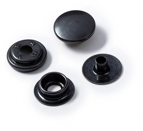 Prym Navullingen Naaivrije Drukknopen Sport & Camping 15mm Gebronsd-2