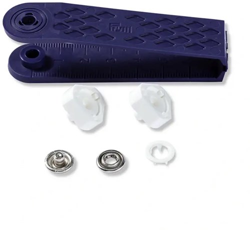 Prym Naaivrije Drukknopen Jersey Tandring 10 mm 02 Wit-2