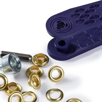 Prym Ringen met Schijven Goud 5 mm-2