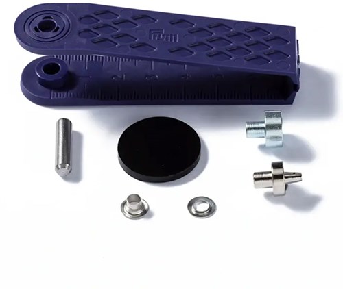 Prym Ringen met Schijven Zilver 4 mm-2
