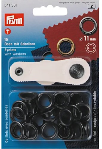 Prym Ringen met Schijven Gebronsd 11 mm
