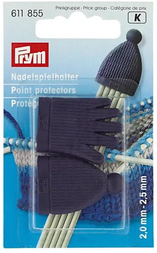 Prym Puntenbeschermers voor 2,0 - 2,5 mm Donkerpaars