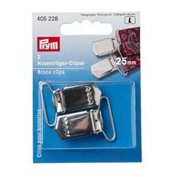 Prym Bretelclips 25 mm Zilver