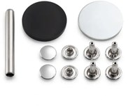 Prym Holle Nieten voor Materiaaldikte 6 - 9 mm Zilver-2