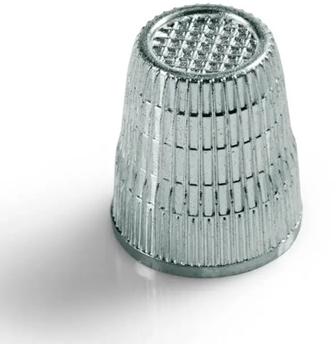 Prym Vingerhoed Zinkdruk Verchroomd Zilver 16mm-2