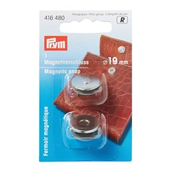 Prym Magneetsluiting 19 mm Zilver