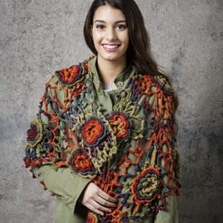 Haakpatroon Stylecraft Cabaret DK No. F020 Sjaal