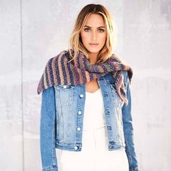 Haakpatroon Stylecraft Cabaret DK No. F048 Clustersteek Sjaal