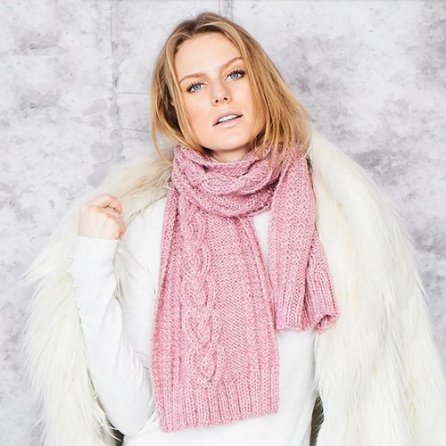 Breipatroon Stylecraft Life Chunky No. F062 Sjaal