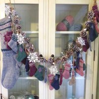 Breipatroon Stylecraft Highland Heathers DK No. F084 Kerstsok adventskalender