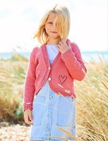 Breipatroon Stylecraft Naturals - Organic Cotton DK No. F088 Meisjes vesten-3
