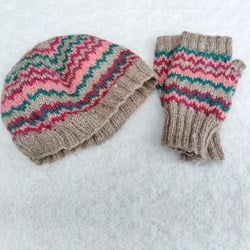 Breipatroon Stylecraft Highland Heathers DK No. F094 Muts en wanten